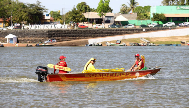 Bombeiros e guarda-vidas civis orientam banhistas e reforçam cuidados com crianças nas praias tocantinenses - Foto: Ademir dos Anjos/Governo do Tocantins