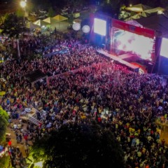 Público lota a praça de eventos em Taquaruçu durante show de Bell Marques, na 2ª edição do festival promovido pelo Governo do Tocantins - Foto: Edes Pereira/Governo do Tocantins
