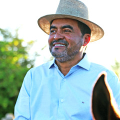 Governador Wanderlei Barbosa destacou que o evento reforça a fé e o respeito às tradições em Aparecida do Rio Negro