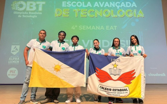 Equipe do Tocantins presente na Semana Escola Avançada de Tecnologia - Foto: Divulgação/Seduc/Governo do Tocantins