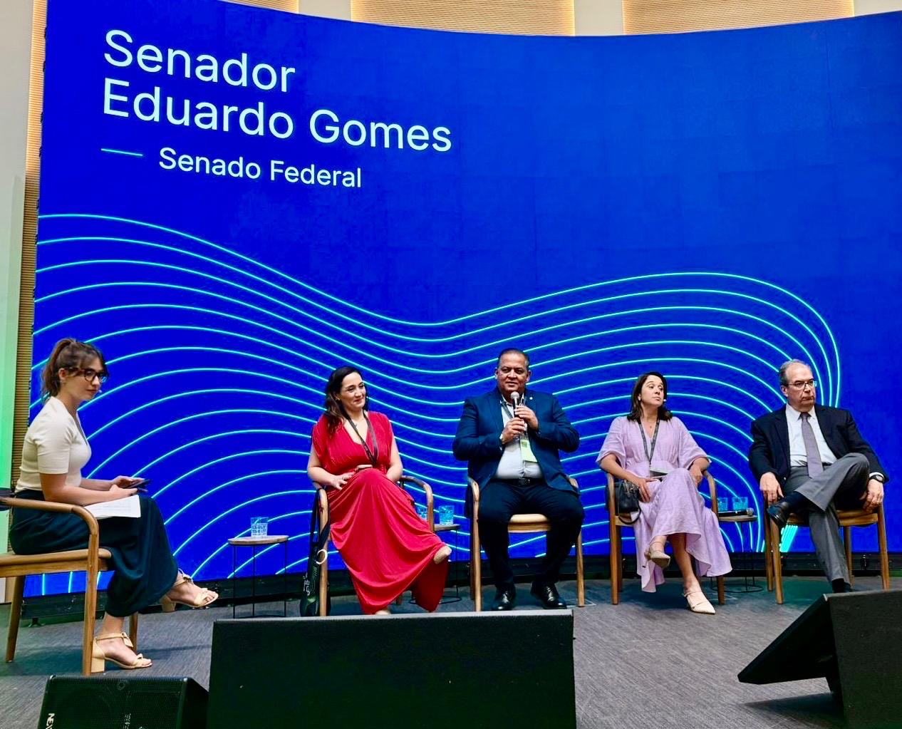 Em Portugal, Vice-presidente do Senado Eduardo Gomes palestra em evento sobre inovação e inteligência artificial Em Portugal, Vice-presidente do Senado Eduardo Gomes palestra em evento sobre inovação e inteligência artificial