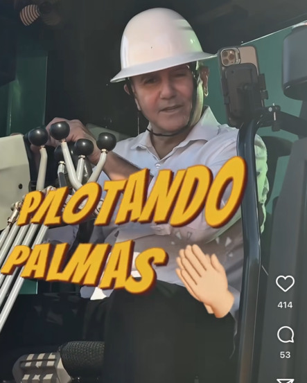 Eduardo retoma ritmo de obras e acelera máquina: “pé na areia, obra boa”