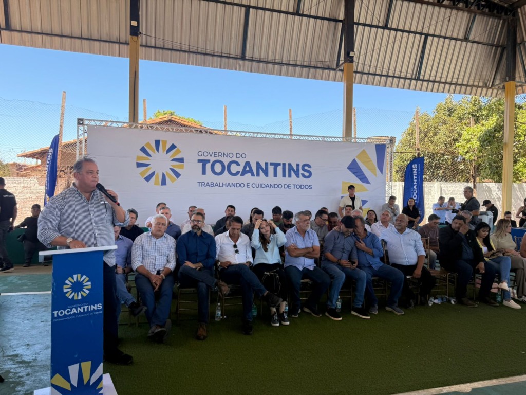 Início das obras no Projeto Rio Formoso: Eduardo Gomes comemora, reconhece luta de todos pela obra e deseja continuidade da “foto de políticos tocantinenses caminhando num caminho só”