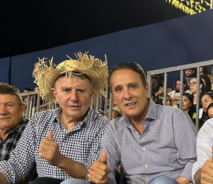 O RETORNO! Gaguim deseja sucesso a Eduardo Siqueira na retomada da Prefeitura de Palmas