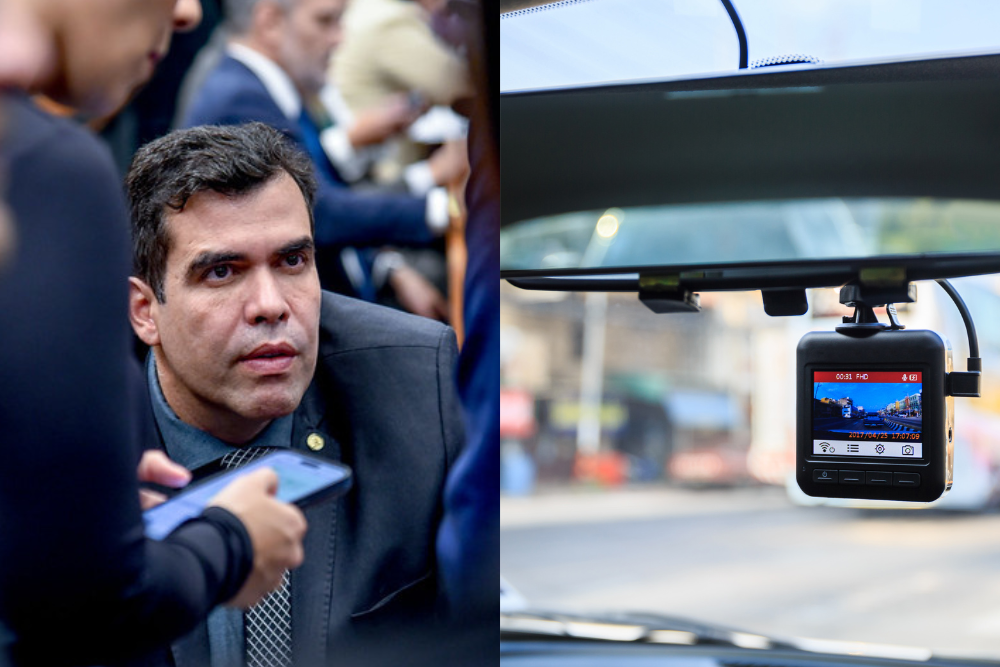 Transporte por aplicativo poderá ter câmeras obrigatórias com relatório de Ricardo Ayres aprovado na Câmara 