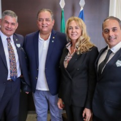 Vice-presidente do Senado Eduardo Gomes recebe atletas e lideranças para tratar da nova Lei de Incentivo ao Esporte