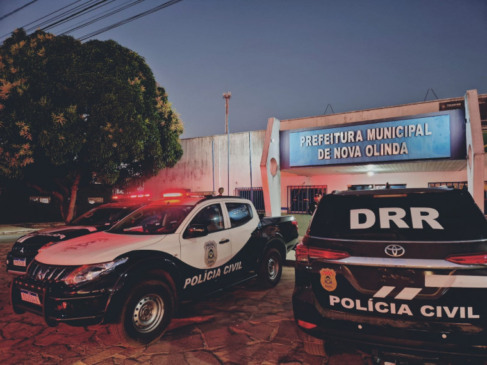 Operação cumpre mandados na cidade de Nova Olinda - Foto: Divulgação

