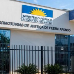 Promotorias de Justiça de Pedro Afonso — Foto: Alayla Milhomem/Dicom MPTO