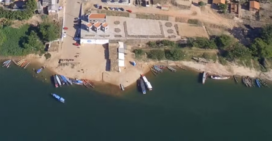 Cais do porto em Praia Norte (TO) — Foto: Divulgação/Prefeitura de Praia Norte