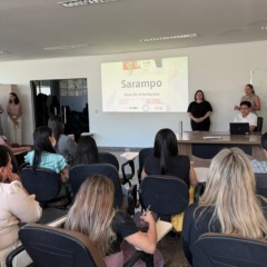Profissionais da saúde de Palmas recebem capacitação para atender casos de sarampo 