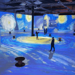 Exposição imersiva Van Gogh & Impressionistas - Foto: Divulgação/Lightland Produções