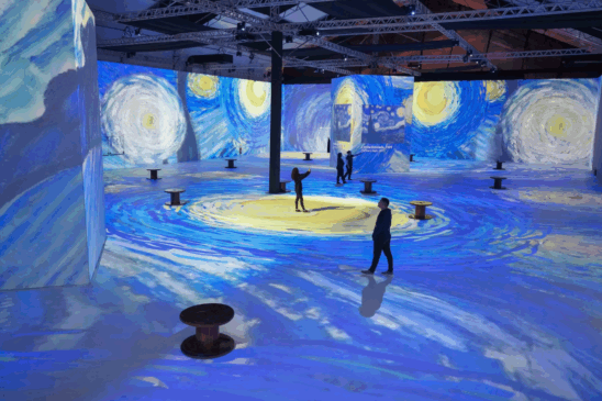 Exposição imersiva Van Gogh & Impressionistas - Foto: Divulgação/Lightland Produções