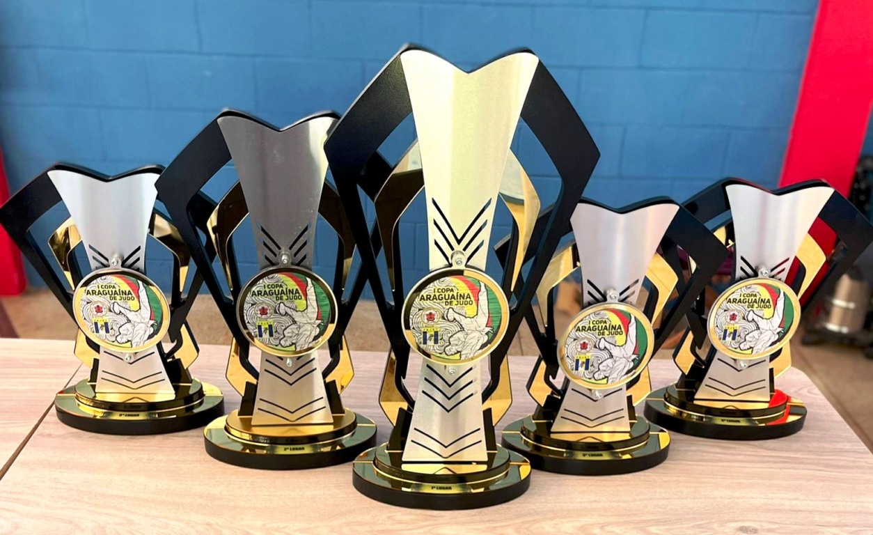 Arquivo Fejet [sugestão de legenda: Nove equipes de três estados colocarão cerca de 140 judocas na disputa pelos troféus da 1ª Copa Araguaína de Judô, torneio histórico realizado pela Fejet - Foto: Divulgação/Fejet