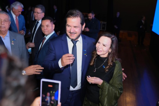 Rueda e Caiado elogiam Dorinha na Convenção que oficializou federação União Progressista: “reúne todas as condições de liderar esse projeto”