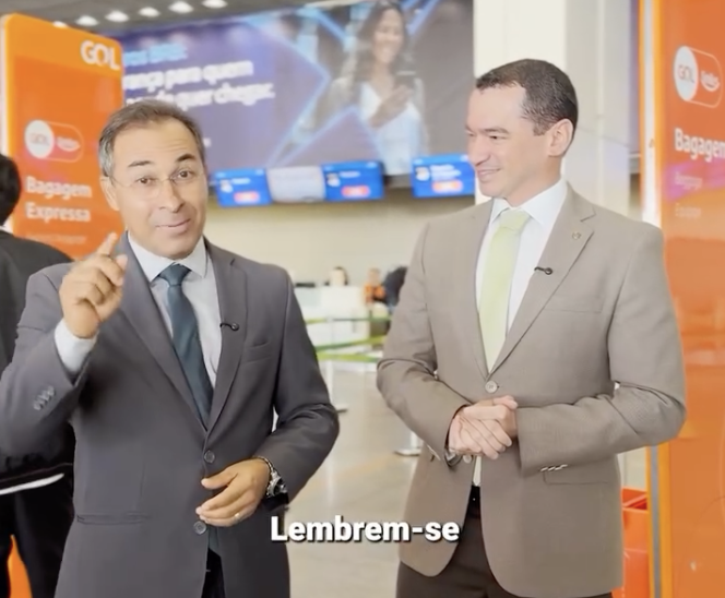 Agora é oficial! GOL passa a fazer rota Araguaína e Brasília; prefeito e deputado comemoram juntos