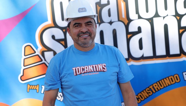 Em Colinas, governador Wanderlei Barbosa assina ordem de serviço para reforma do Centro de Ensino Médio Castelo Branco, nesta sexta-feira, 29 - Foto: Ademir dos Anjos/Governo do Tocantins