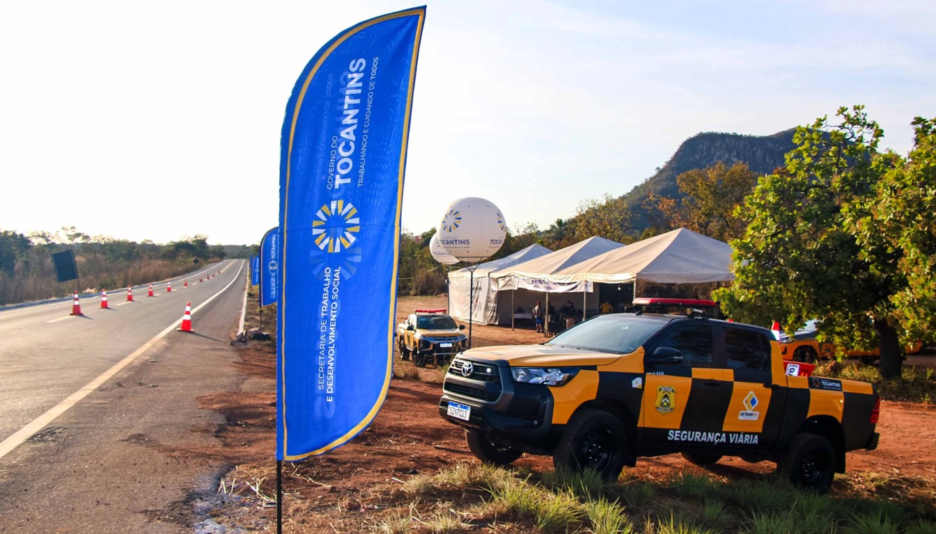 Espaço busca garantir mais conforto e segurança aos devotos que participam da romaria - Foto: Ademir dos Anjos/Governo do Tocantins  