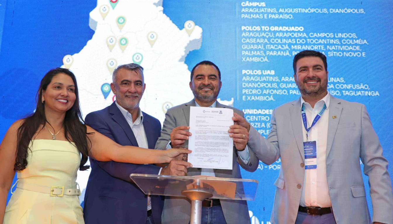 Governador Wanderlei Barbosa autorizou a nomeação de 20 novos professores efetivos para a Unitins - Foto: Adilvan Nogueira/Governo do Tocantins