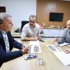 Prefeito Eduardo Siqueira Campos discute soluções inovadoras para mobilidade com referência internacional em túneis