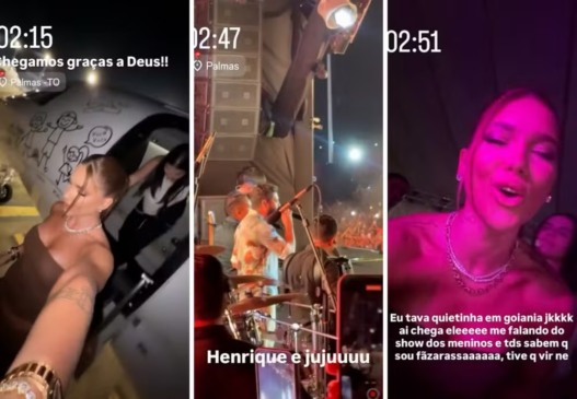 Show de Henrique e Juliano movimenta Palmas e até influenciadora Virgínia Fonseca fez questão de marcar presença 