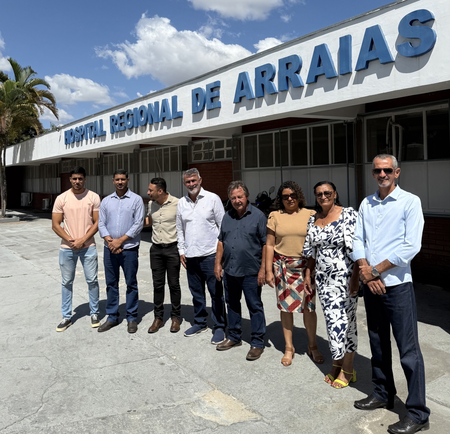 285 anos de Arraias: Amélio Cayres firma compromisso para fortalecer saúde no Município e região