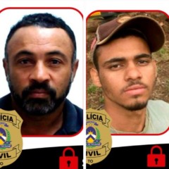 Valdimar Carvalho dos Santos, de 46 anos, e de seu filho Tiago Pereira dos Santos, de 19 anos estão sendo procurados pela  Polícia Civil do Tocantins - Foto: Divulgação/PCTO