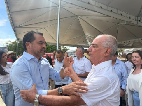 Salomão destaca boa relação com Wanderlei e atenção do governo a Dianópolis: “considero amigo e parceiro”