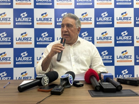 Laurez diz querer que Wanderlei termine mandato, volta a negar “conspiração” contra o governo após aliança com Irajá e diz estar aberto a “qualquer” composição”; Veja as principais falas dele!