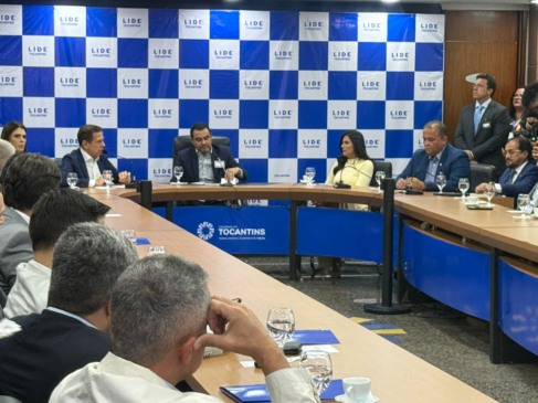 Lançamento do Lide tem Gomes ao lado de Wanderlei e presença em peso de empresários; Dória faz elogios ao Estado e pede que setor produtivo trabalhe pela pacificação do Brasil