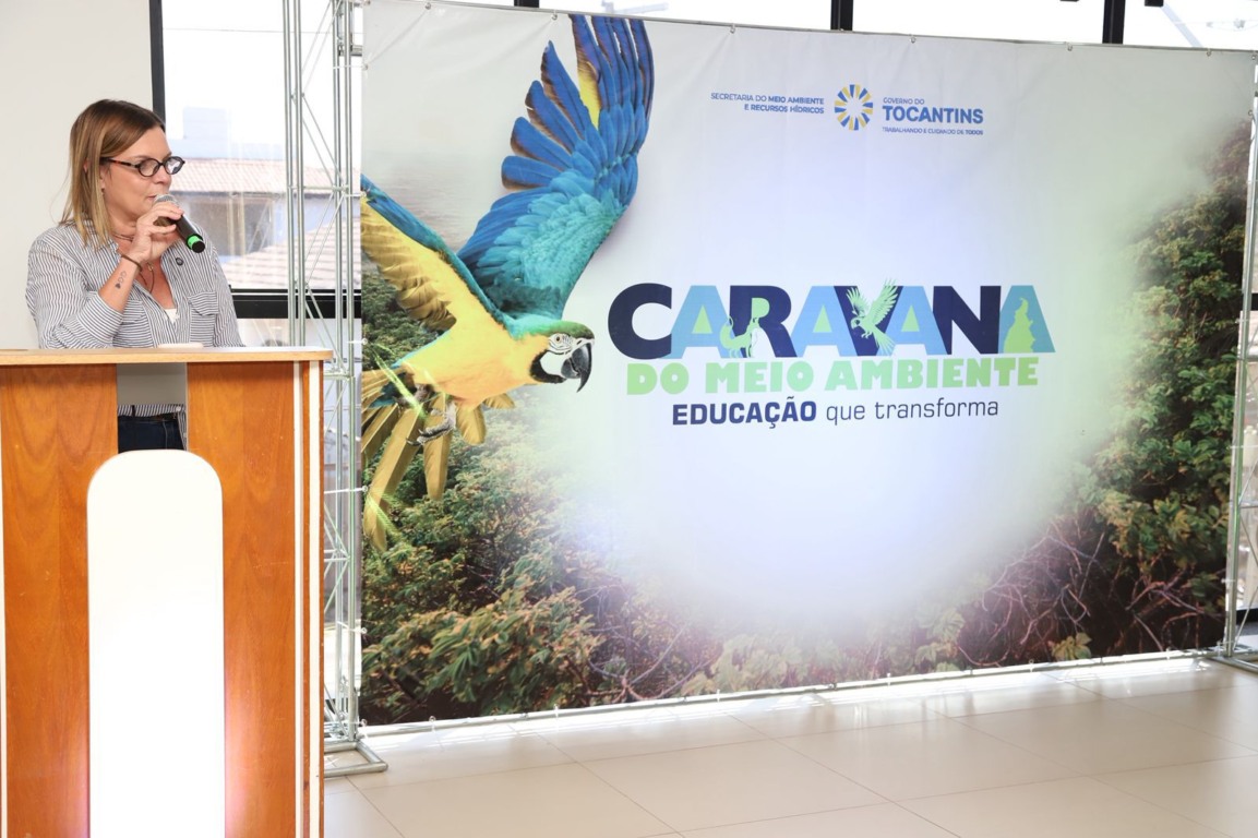 Em Dianópolis, Claudia Lelis destaca avanços ambientais no Tocantins durante Caravana do Meio Ambiente