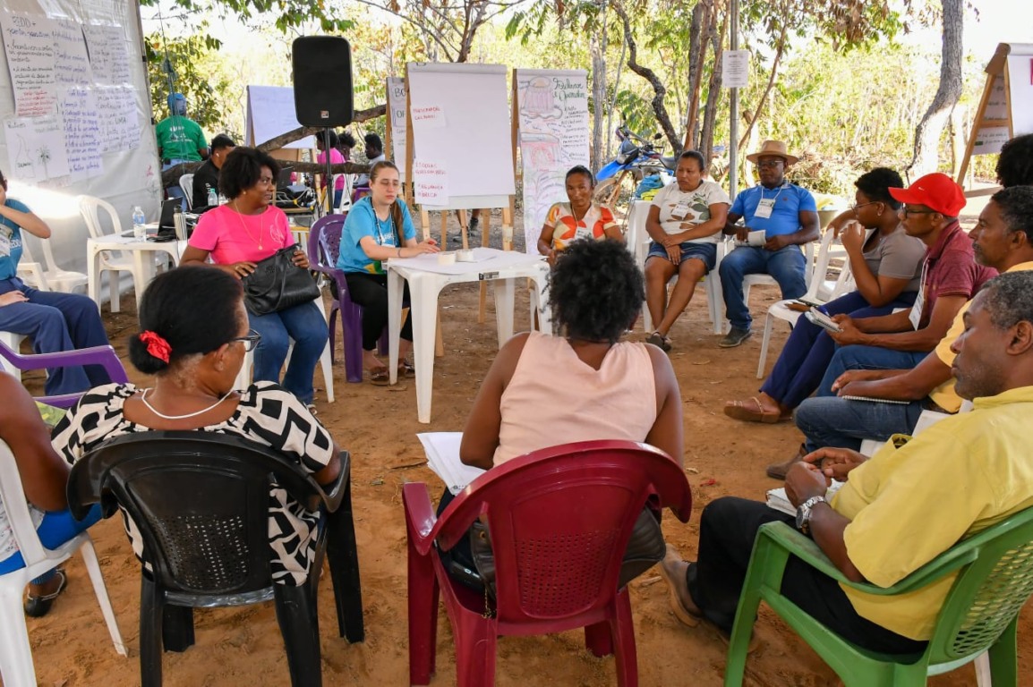 Oficinas seguem agora para a Regional Bico do Papagaio, na comunidade Carrapiché, em Esperantina (TO) - Foto: Mariana Di Pietro
