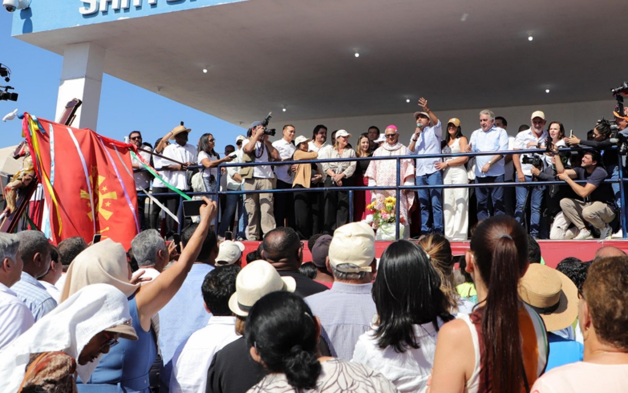 Presidente da Aleto, Amélio Cayres, prestigia missa campal em celebração ao Senhor do Bonfim