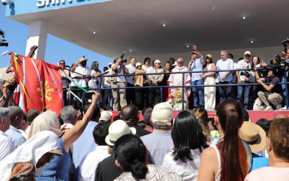 Presidente da Aleto, Amélio Cayres, prestigia missa campal em celebração ao Senhor do Bonfim