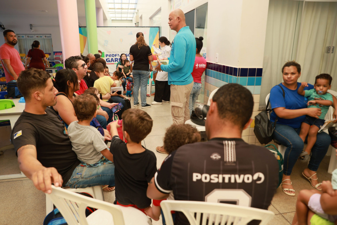 Cmeis de Palmas receberão ação de vacinação para atualização do cartão das crianças Cmeis de Palmas receberão ação de vacinação para atualização do cartão das crianças