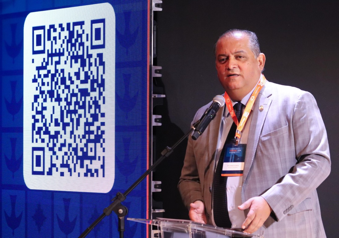 Vice-presidente do Senado, Eduardo Gomes defende mais inteligência legislativa e destaca desafios do setor digital durante simpósio em Brasília