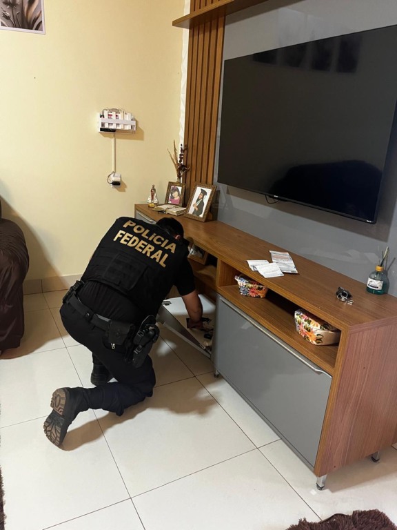 Polícia Federal faz buscas em endereços de grupo suspeito de fraude a licitações e desvio de verbas públicas — Foto: Divulgação/PF-TO