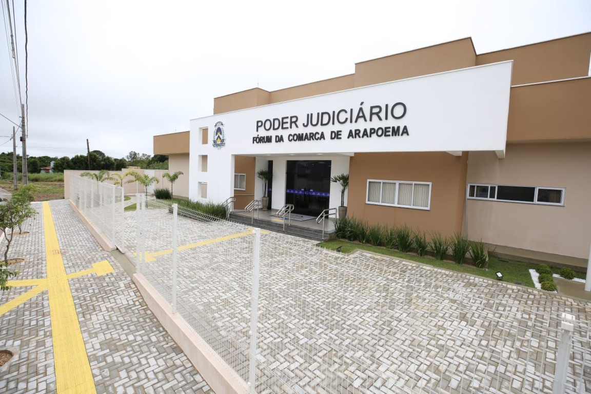 Fórum da Comarca de Arapoema - Foto: Cecom/TJTO