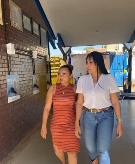 Deputada Janad Valcari cobra reforma e manutenção da Escola Estadual Fugêncio Nunes em Chapada de Natividade