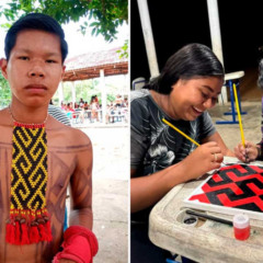 O trabalho foi desenvolvido em etapas que uniram pesquisa, prática artística e diálogo entre diferentes gerações da comunidade - Foto: Montagem/Divulgação
