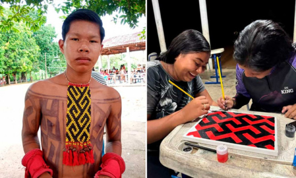 O trabalho foi desenvolvido em etapas que uniram pesquisa, prática artística e diálogo entre diferentes gerações da comunidade - Foto: Montagem/Divulgação
