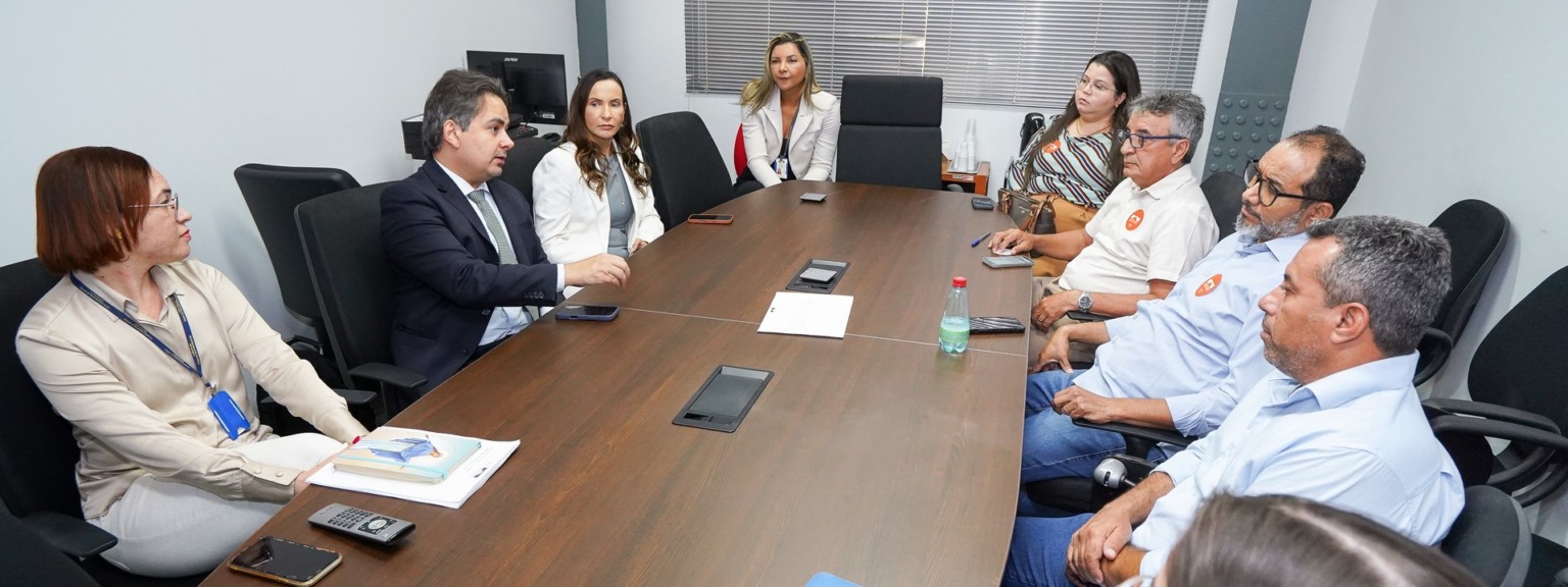 Encontro contou com a participação de equipes do Caoma e do Gaema e representantes municipais, com foco na adequada gestão de resíduos sólidos - Foto: Marcelo de Deus/Dicom/MPTO