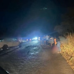 Acidente aconteceu na TO-201 em Buriti do Tocantins — Foto: Buriti da Deprê/Reprodução Instagram