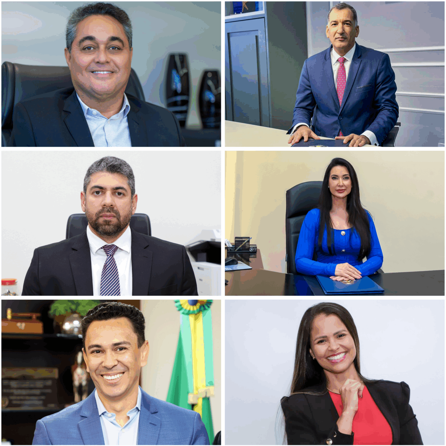 Secretárioa de Estado nomeados pela gestão interina - Foto: Montegem/Divulgação/Ademir dos Anjos/Antonio Gonçalves/Marcio Vieira/Governo do Tocantins