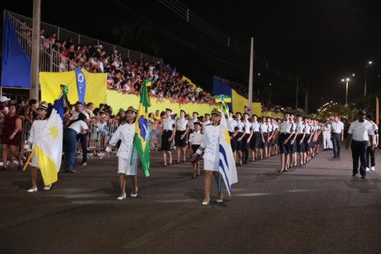 Dia da Independência: Cerca de 200 alunos da rede municipal participam do desfile de 7 de setembro em Palmas