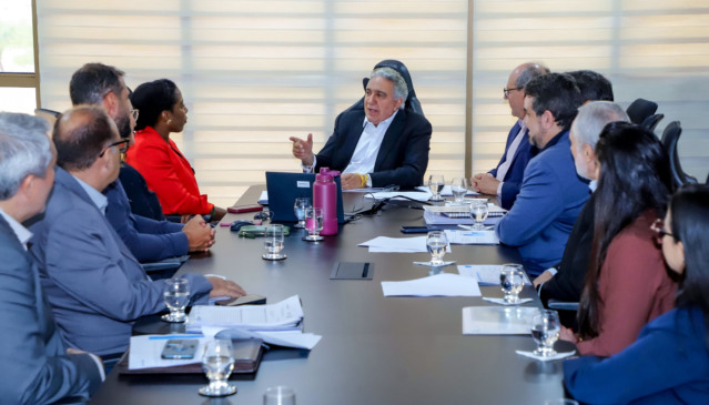 Governador do Tocantins, Laurez Moreira, recebeu nesta terça-feira, 16, representantes do Banco Mundial para avaliar o Progestão/TO - Foto: Esequias Araujo/Governo do Tocantins