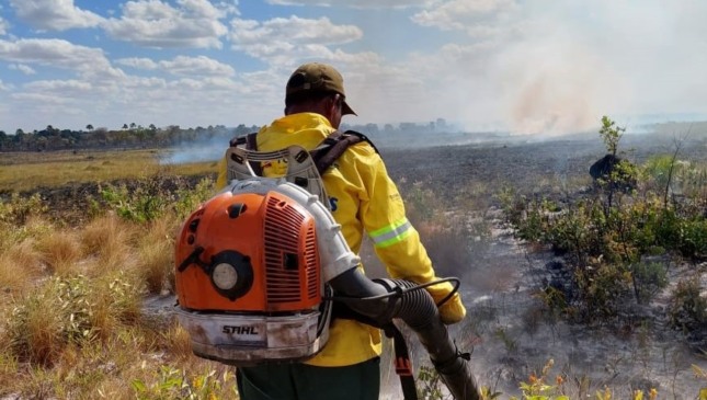 Órgão mobiliza força-tarefa para auxiliar combate a incêndios no Jalapão