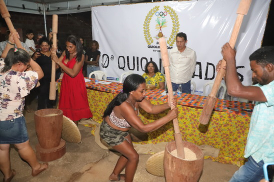  Prova de Pilar o Arroz na 10ª edição das Quiolimpíadas Malhadinha - Foto: Márcio Vieira/Governo do Tocantins
