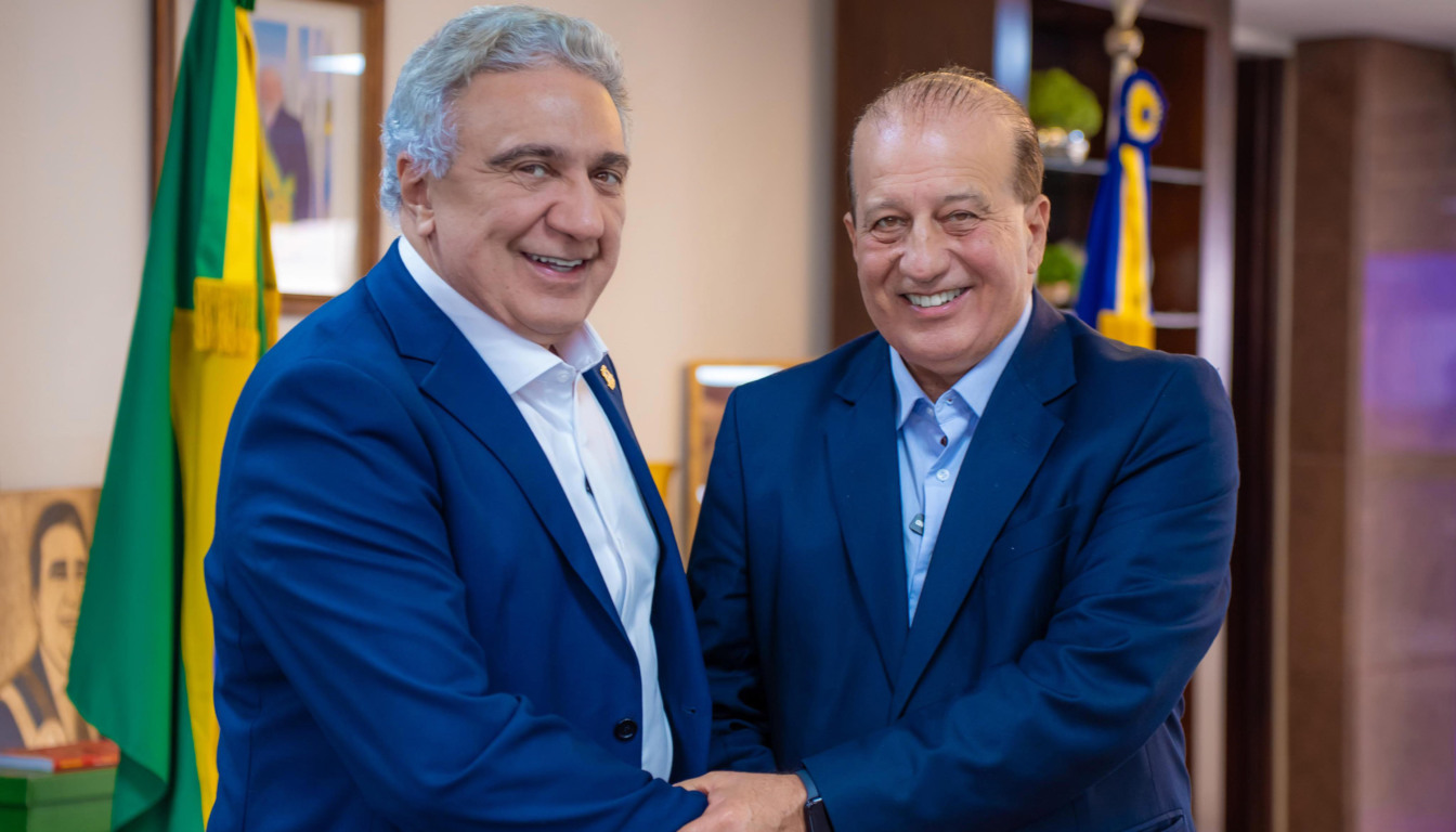 Governador Laurez Moreira recebe ministro do TCU Augusto Nardes para discutir governança e gestão pública