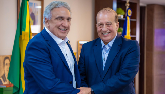 Governador Laurez Moreira recebe ministro do TCU Augusto Nardes para discutir governança e gestão pública