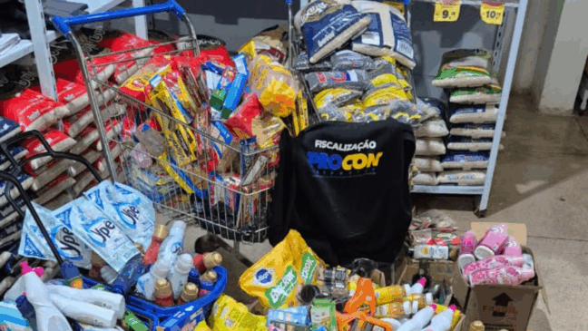 Perigo nas prateleiras! Mais de dois mil produtos vencidos ou irregulares são apreendidos em cidade do TO